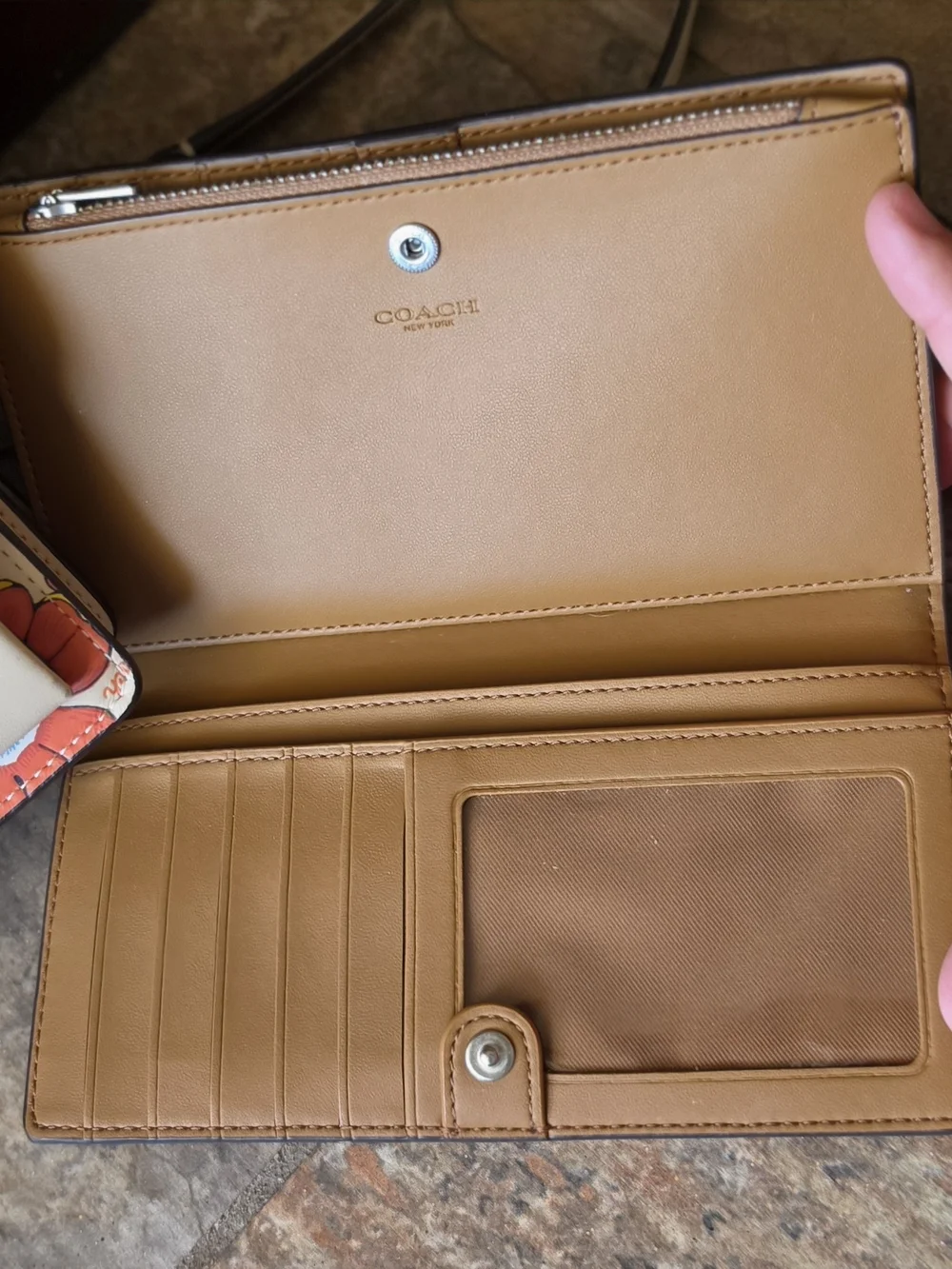 Coach Floral Print Shoulder Bag & Wallet - Multicolor